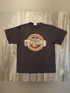 2000s Y2K official NFL Cleveland Browns T-shirt Sz M